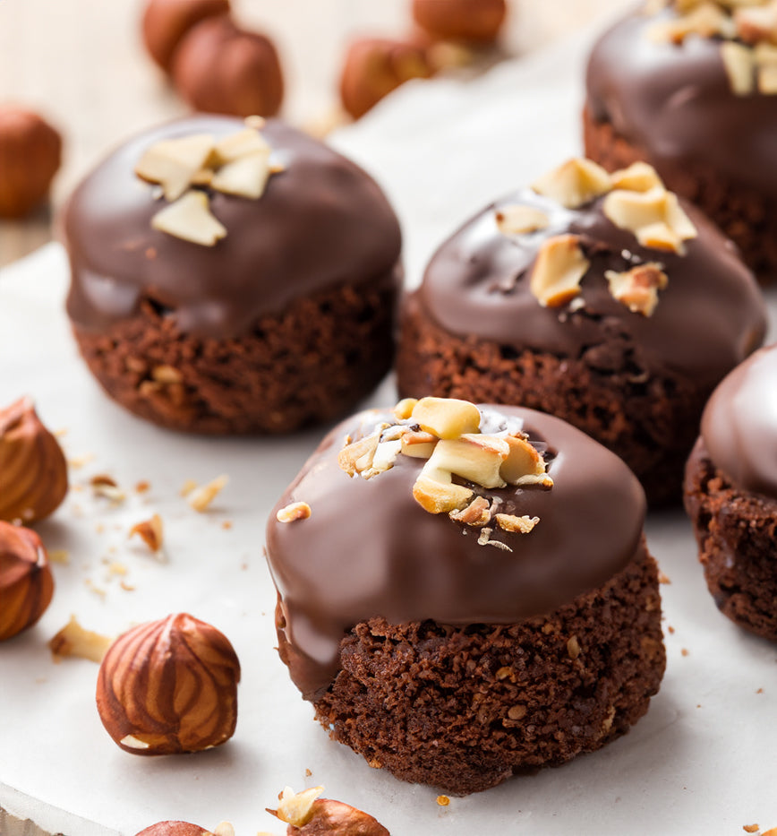 Healthy Chocolate Hazelnut Energy Bites