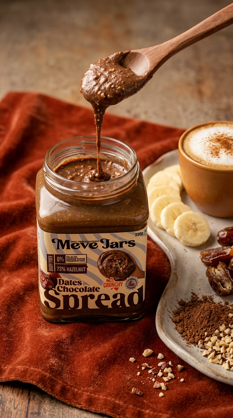 DATES CHOCOLATE SPREAD – Crunchy