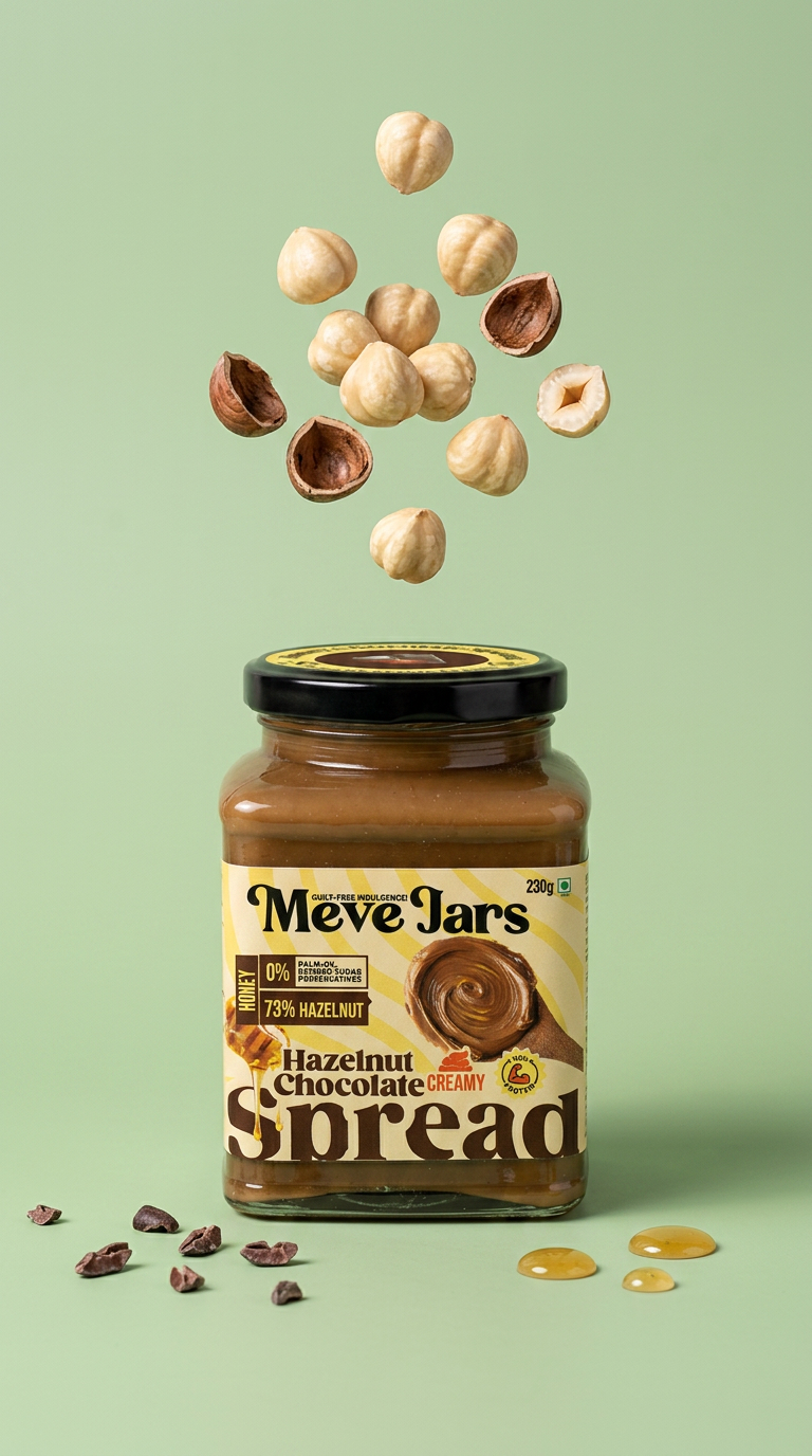 HAZELNUT CHOCOLATE SPREAD – CREAMY (Honey)