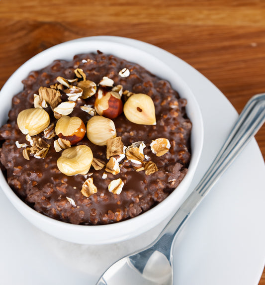 Chocolate Hazelnut Oatmeal