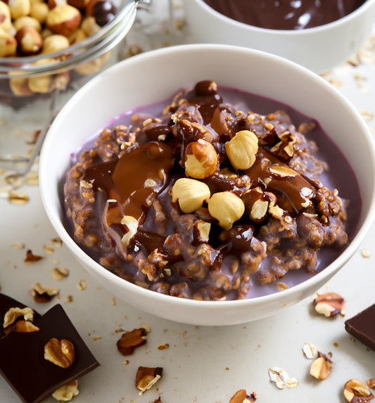 Chocolate Hazelnut Overnight Oats