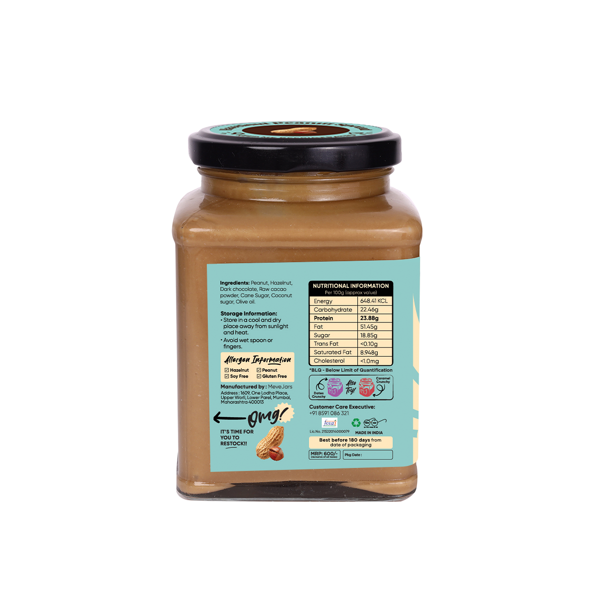 Peanut Hazelnut Spread - Creamy