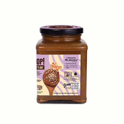 HAZELNUT CHOCOLATE SPREAD CRUNCHY (Vegan)