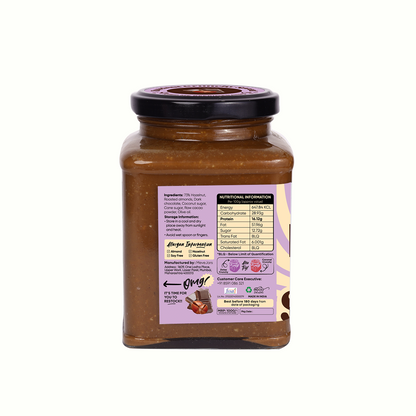 HAZELNUT CHOCOLATE SPREAD CRUNCHY (Vegan)