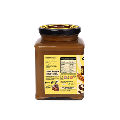 HAZELNUT CHOCOLATE SPREAD – CREAMY (Honey)