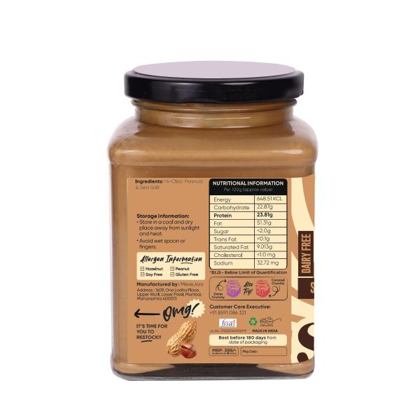 Hi-Oleic Peanut Spread - Salted