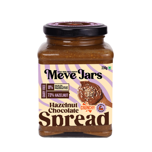 HAZELNUT CHOCOLATE SPREAD CRUNCHY (Vegan)