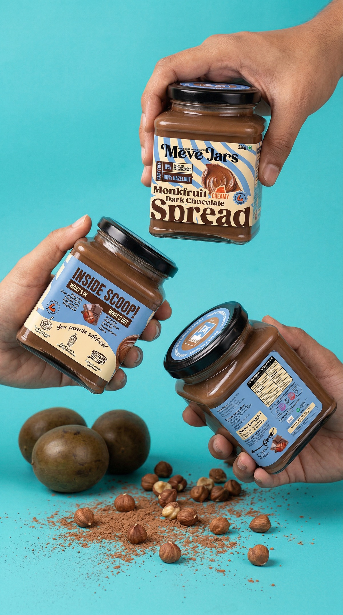 Monkfruit Dark Chocolate Spread