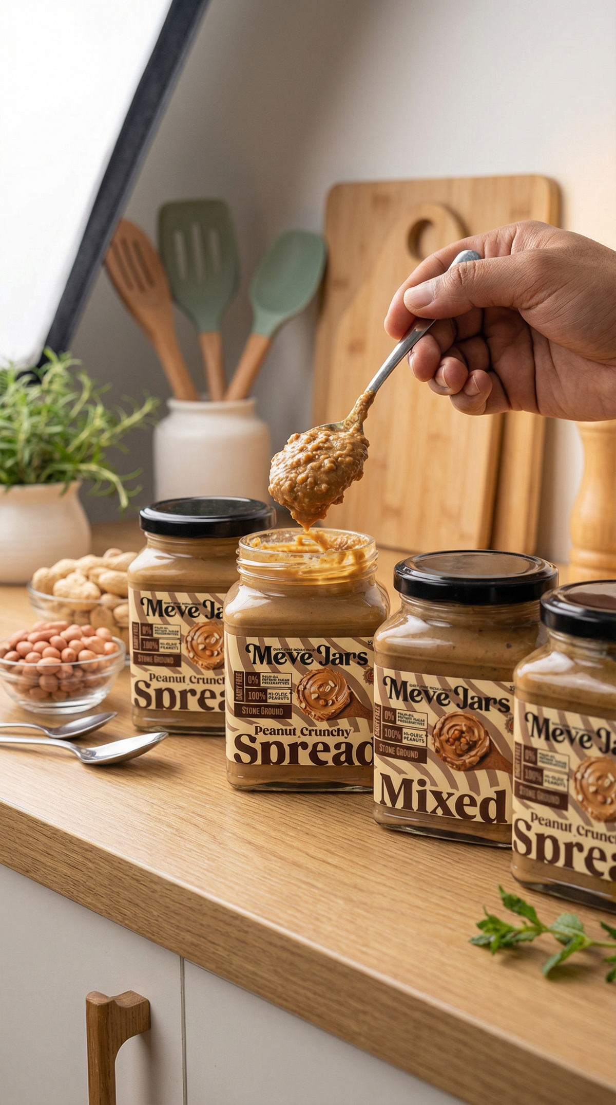 100% Hi-Oleic Peanut Spread - Salted