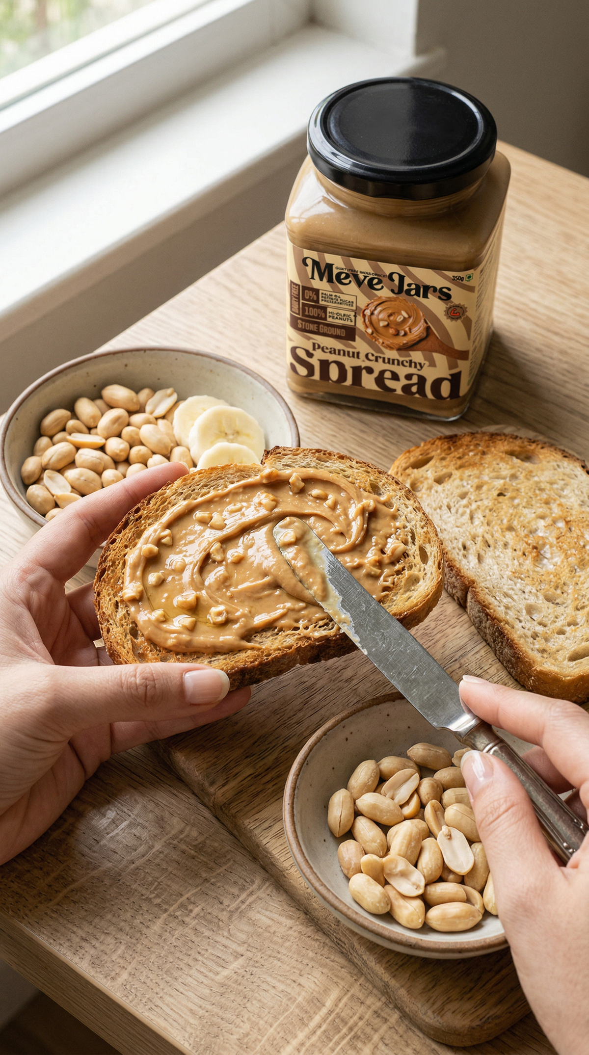 100% Hi-Oleic Peanut Spread - Salted