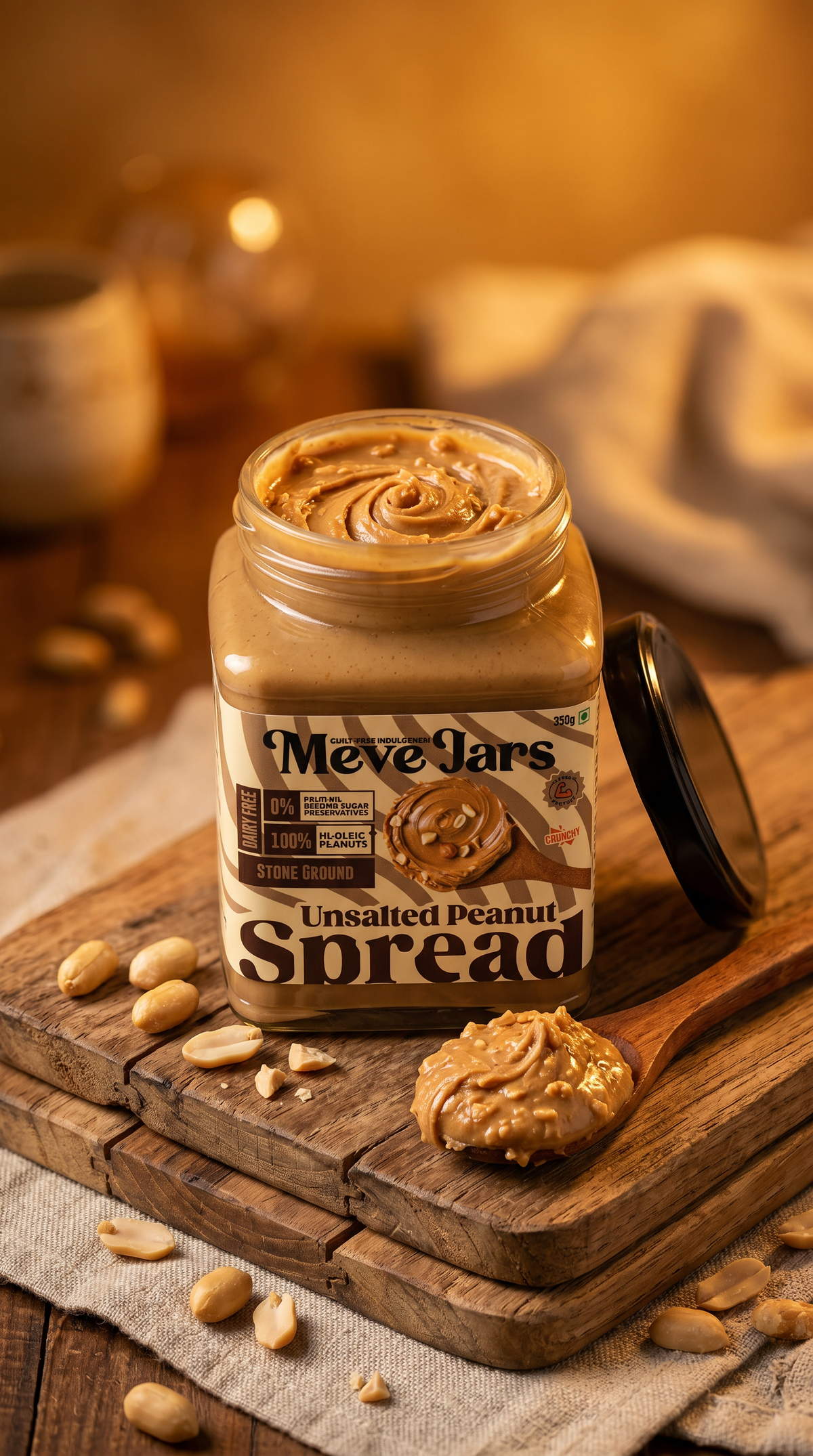 100% Hi-Oleic Peanut Spread - Unsalted