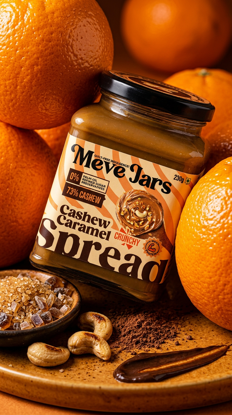 CASHEW CARAMEL SPREAD – Crunchy