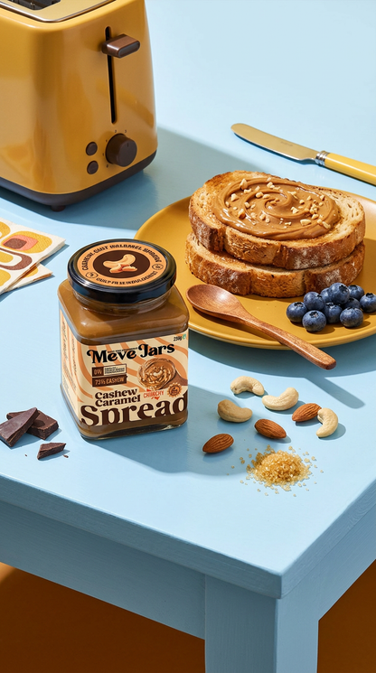 CASHEW CARAMEL SPREAD – Crunchy