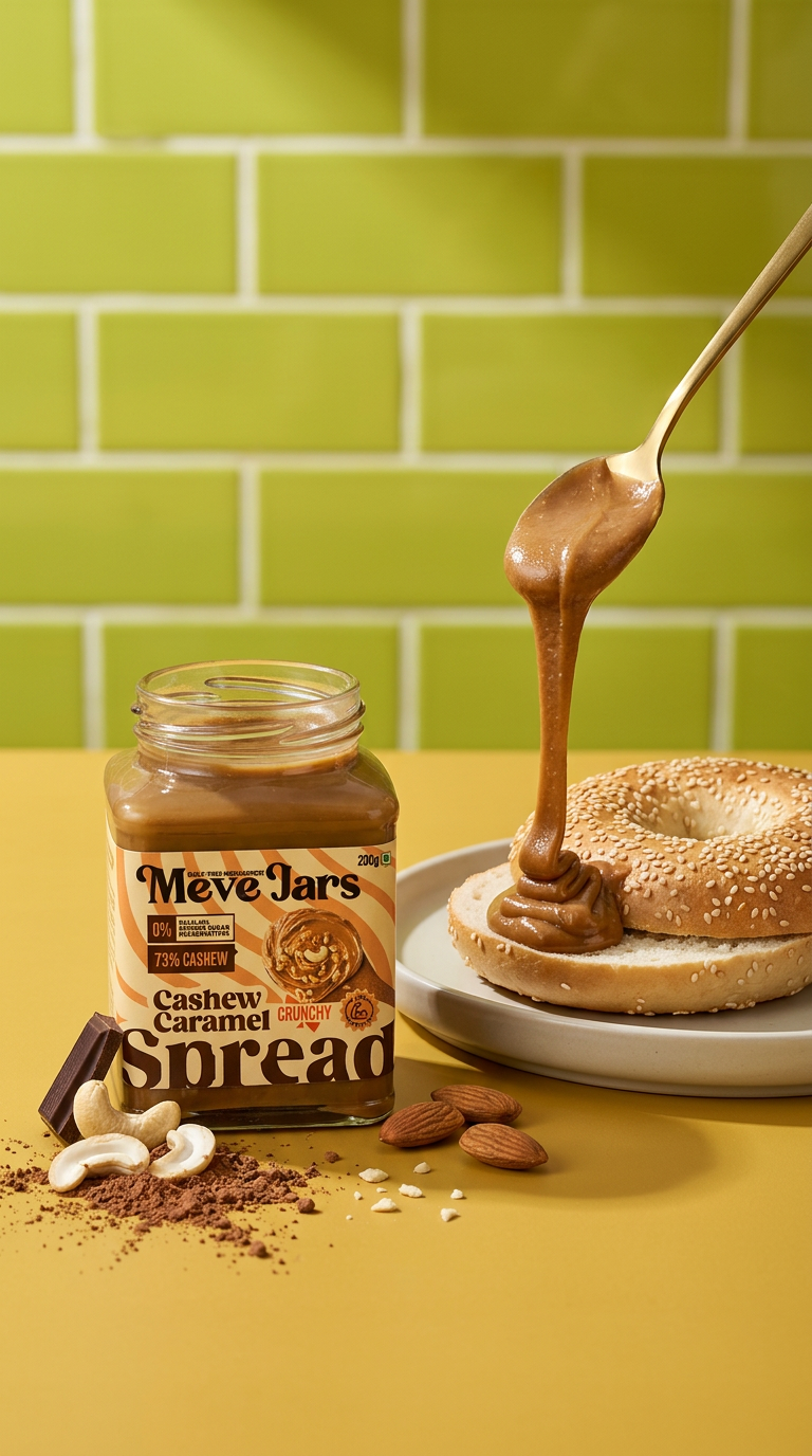 CASHEW CARAMEL SPREAD – Crunchy