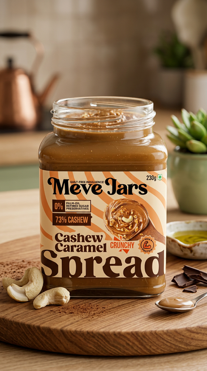 CASHEW CARAMEL SPREAD – Crunchy