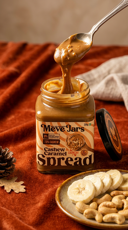 CASHEW CARAMEL SPREAD – Crunchy