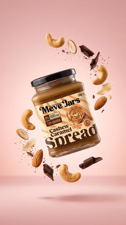 CASHEW CARAMEL SPREAD – Crunchy