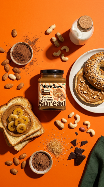 CASHEW CARAMEL SPREAD – Crunchy