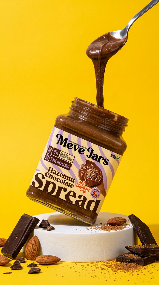 HAZELNUT CHOCOLATE SPREAD CRUNCHY (Vegan)