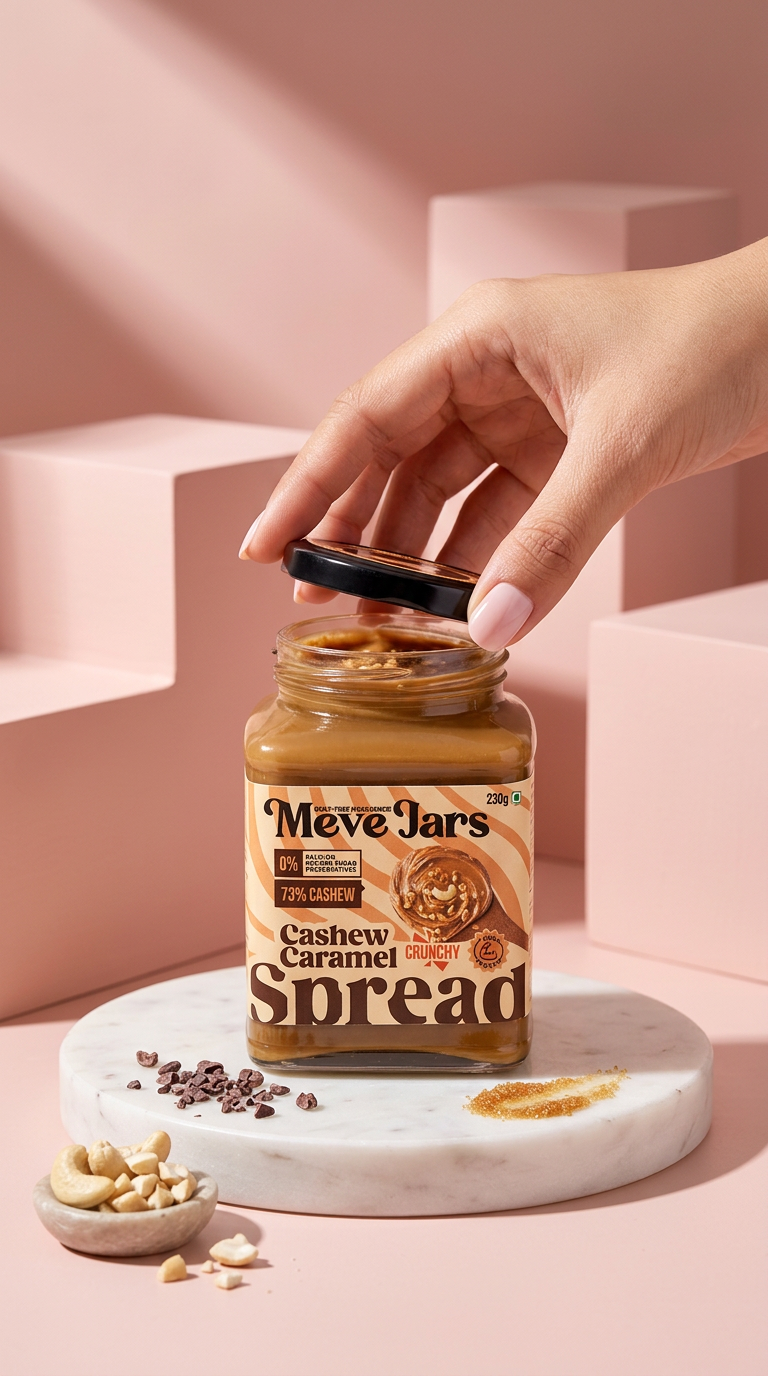 CASHEW CARAMEL SPREAD – Crunchy