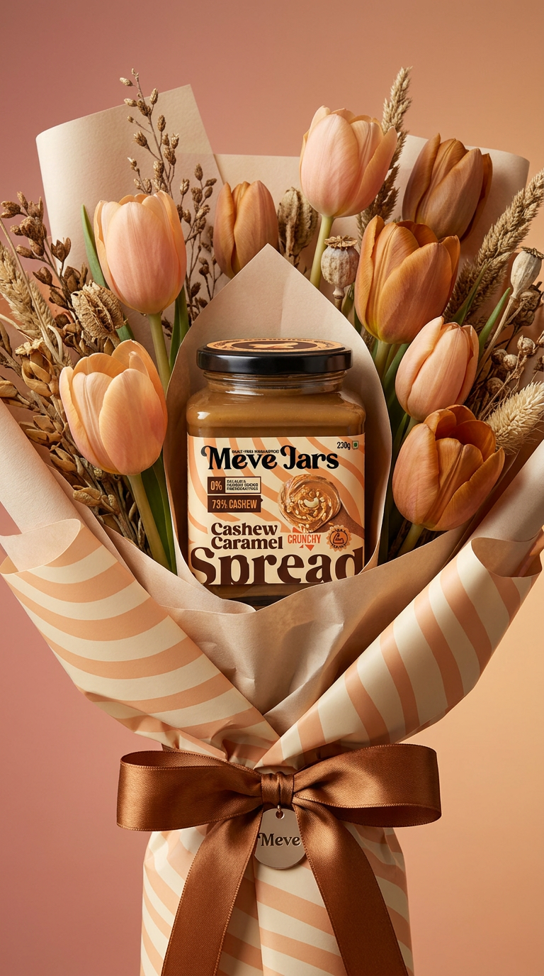 CASHEW CARAMEL SPREAD – Crunchy