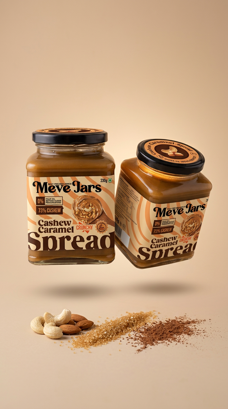CASHEW CARAMEL SPREAD – Crunchy