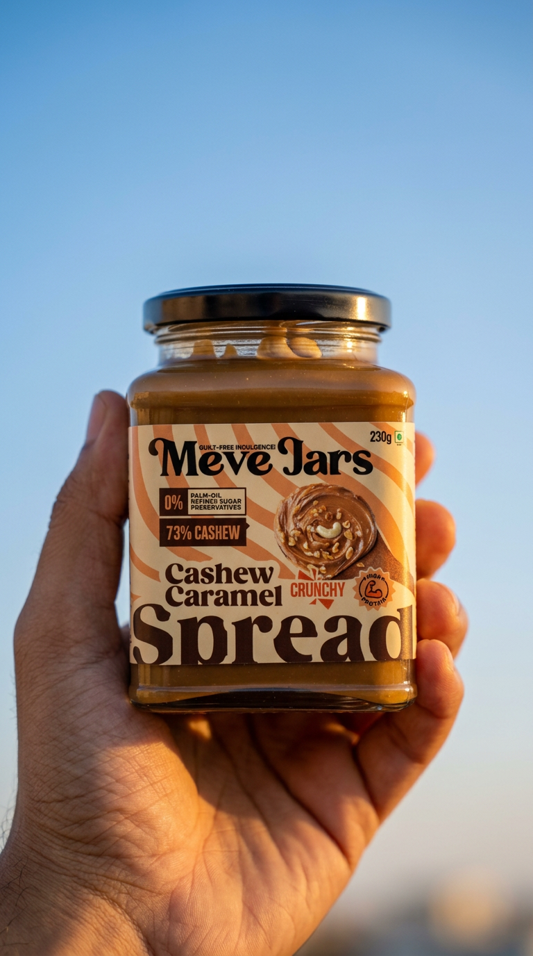 CASHEW CARAMEL SPREAD – Crunchy