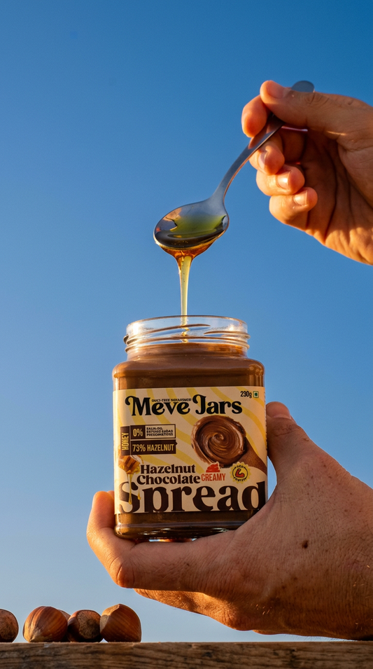 HAZELNUT CHOCOLATE SPREAD – CREAMY (Honey)
