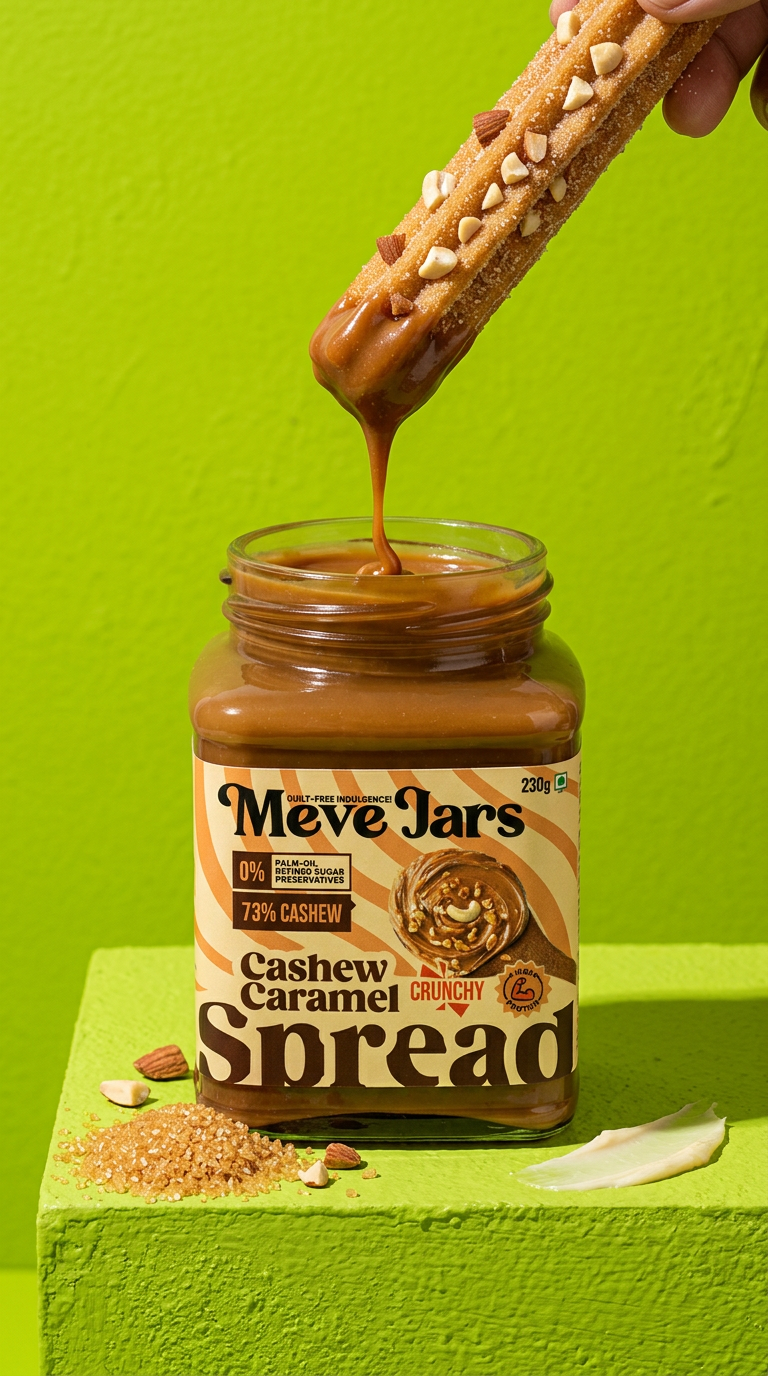 CASHEW CARAMEL SPREAD – Crunchy