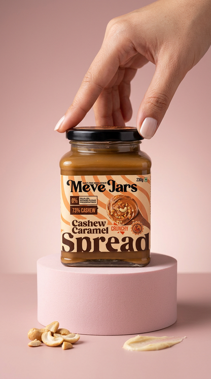 CASHEW CARAMEL SPREAD – Crunchy