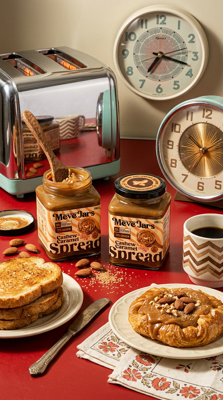 CASHEW CARAMEL SPREAD – Crunchy