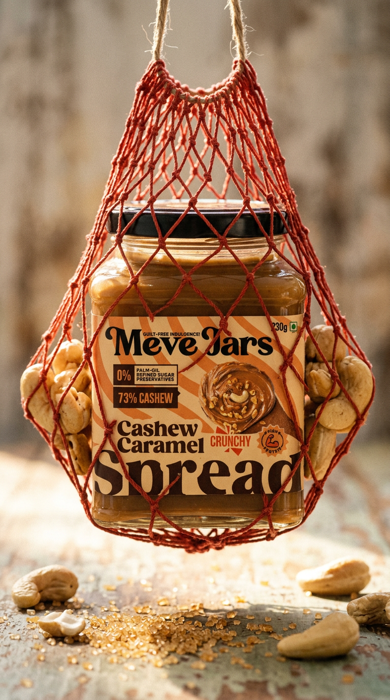CASHEW CARAMEL SPREAD – Crunchy