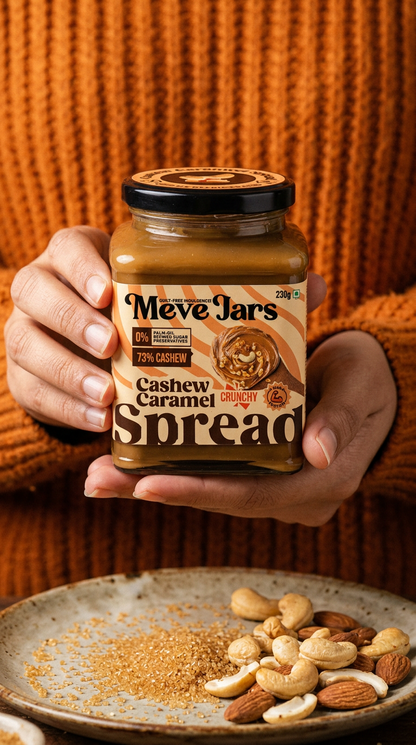 CASHEW CARAMEL SPREAD – Crunchy
