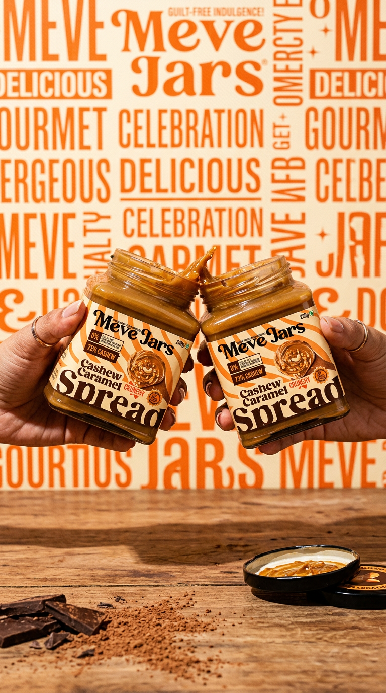 CASHEW CARAMEL SPREAD – Crunchy
