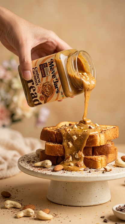 CASHEW CARAMEL SPREAD – Crunchy