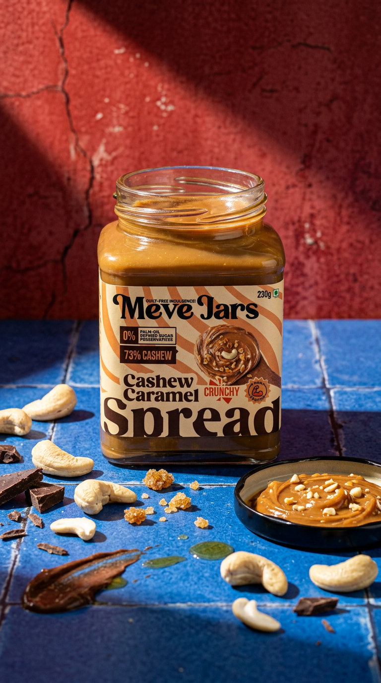 CASHEW CARAMEL SPREAD – Crunchy
